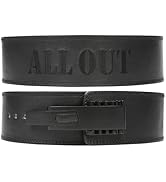 ALLOUT トレーニングベルト 幅10mm 本革 レバーアクションベルト M